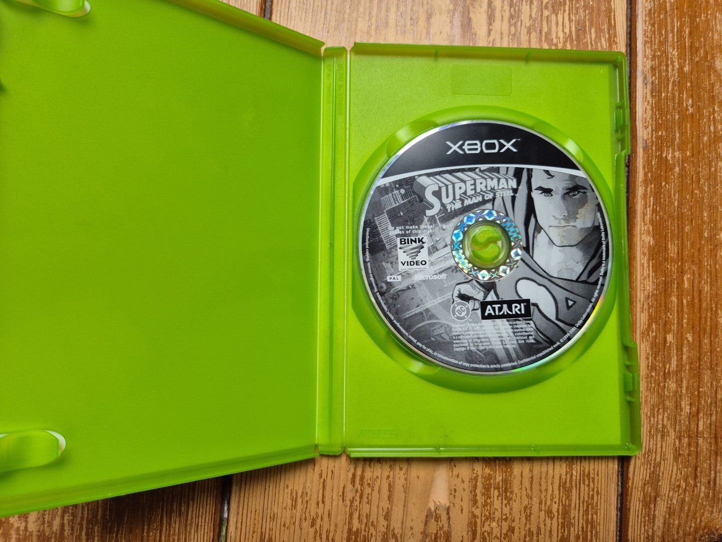 Superman The Man Of Steel Microsoft Xbox PAL UK