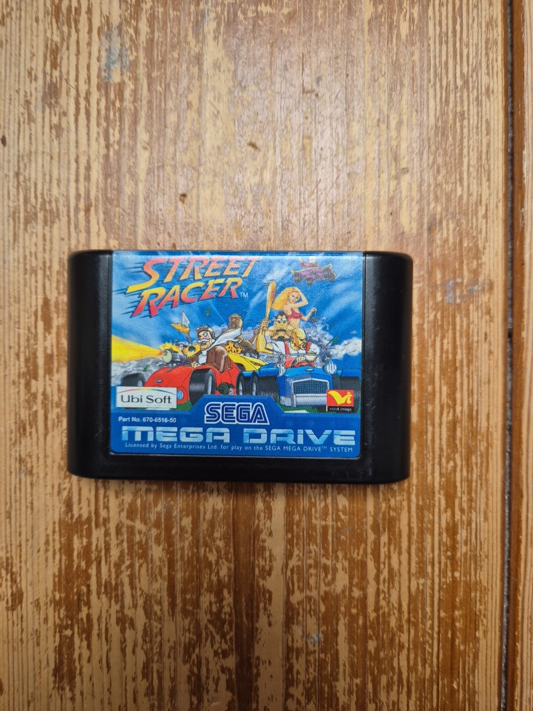 Sega Mega Drive - Street Racer - PAL UK