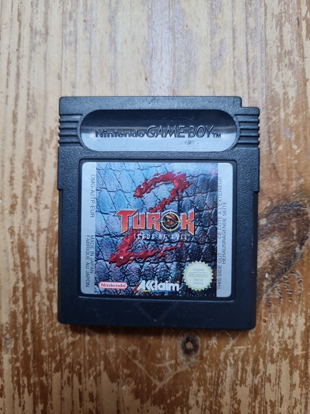 Turok 2 Seeds of Evil - Nintendo Game Boy PAL UK