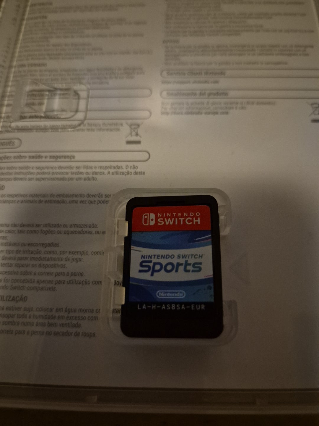 Nintendo Switch Sports Game - Nintendo Switch (With Case)