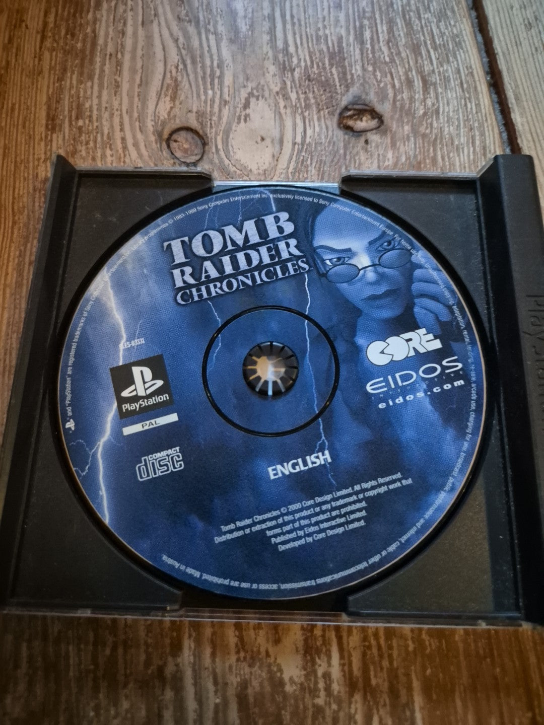 Tomb Raider Chronicles (PS1 Sony Play Station 1) PAL UK