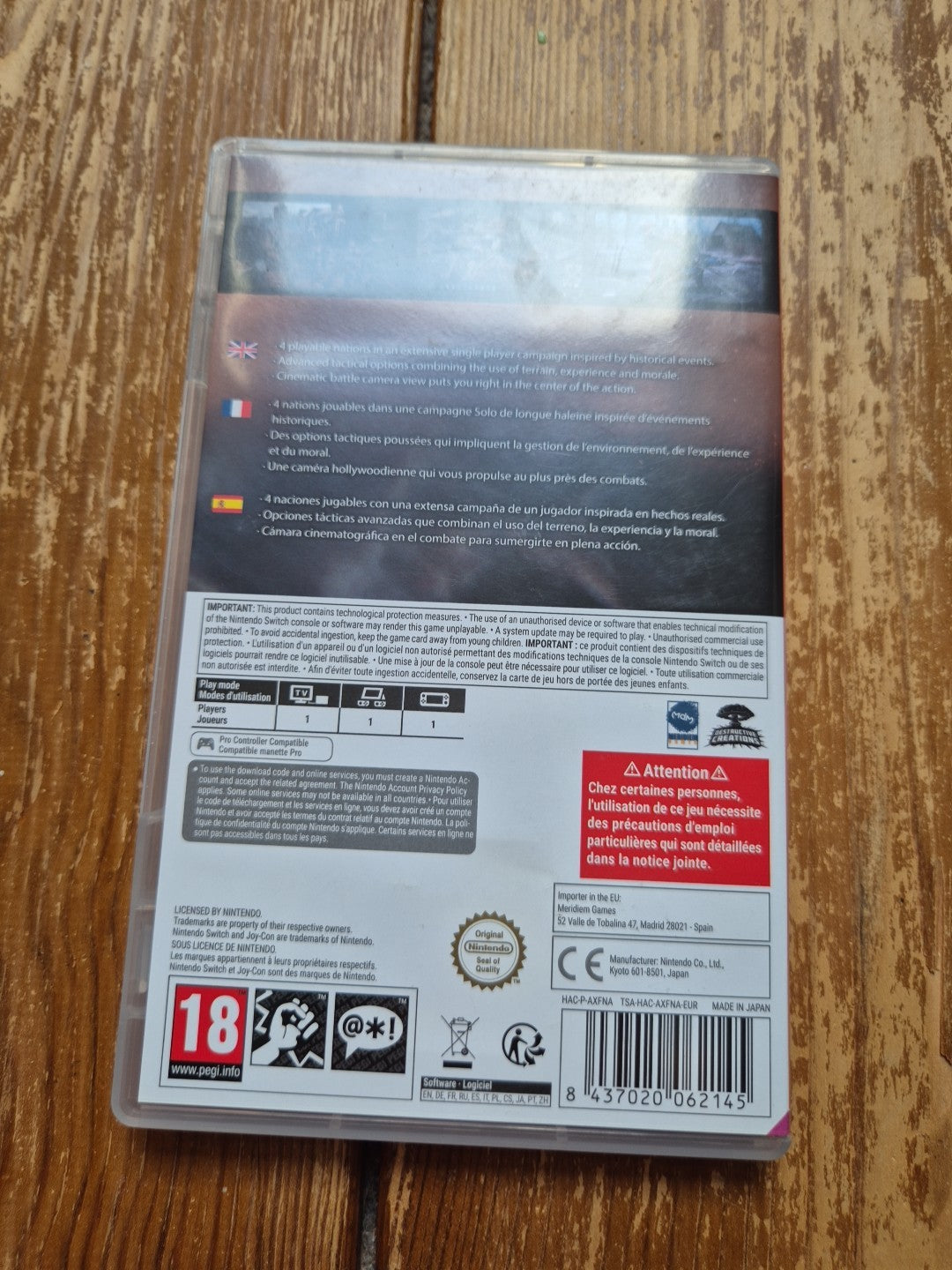 Ancestors Legacy Day One Edition Nintendo Switch PAL UK