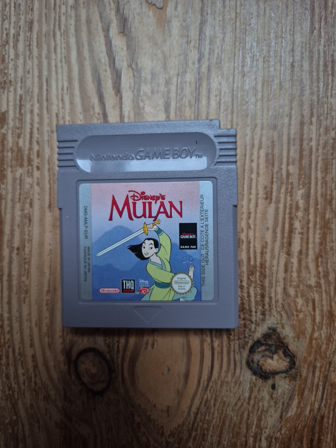 Disney's Mulan Nintendo Game Boy PAL UK