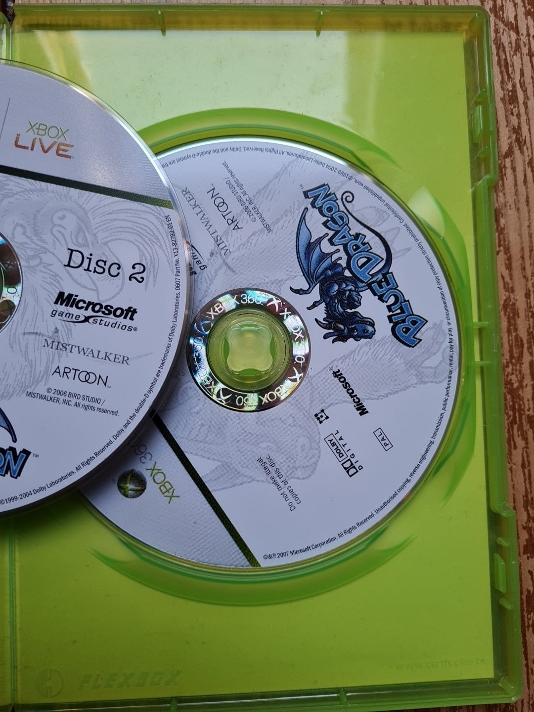 Blue Dragon (Xbox 360) Complete With Manual PAL UK