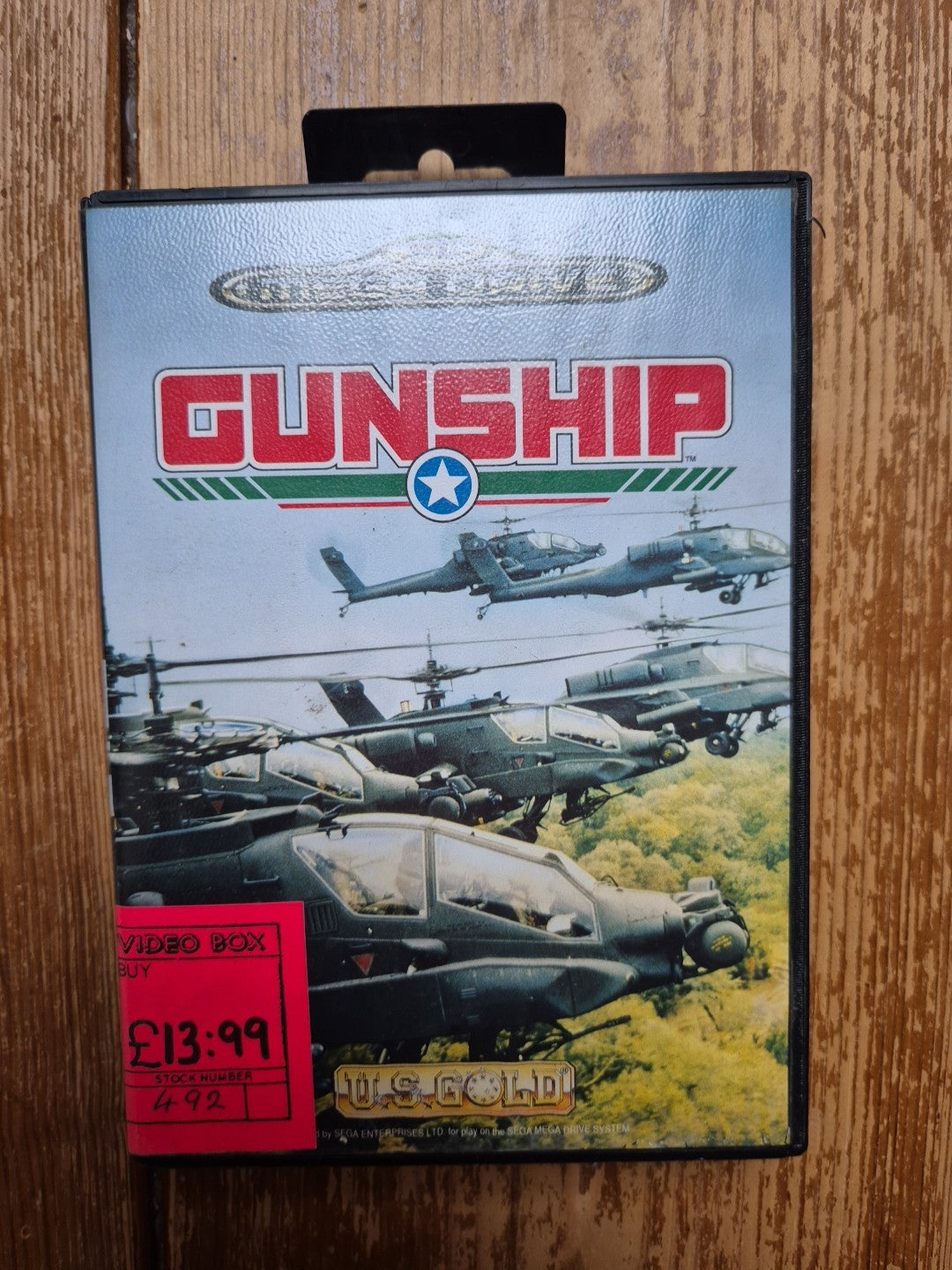 Gunship - Sega Mega Drive - Compete With Manual PAL UK