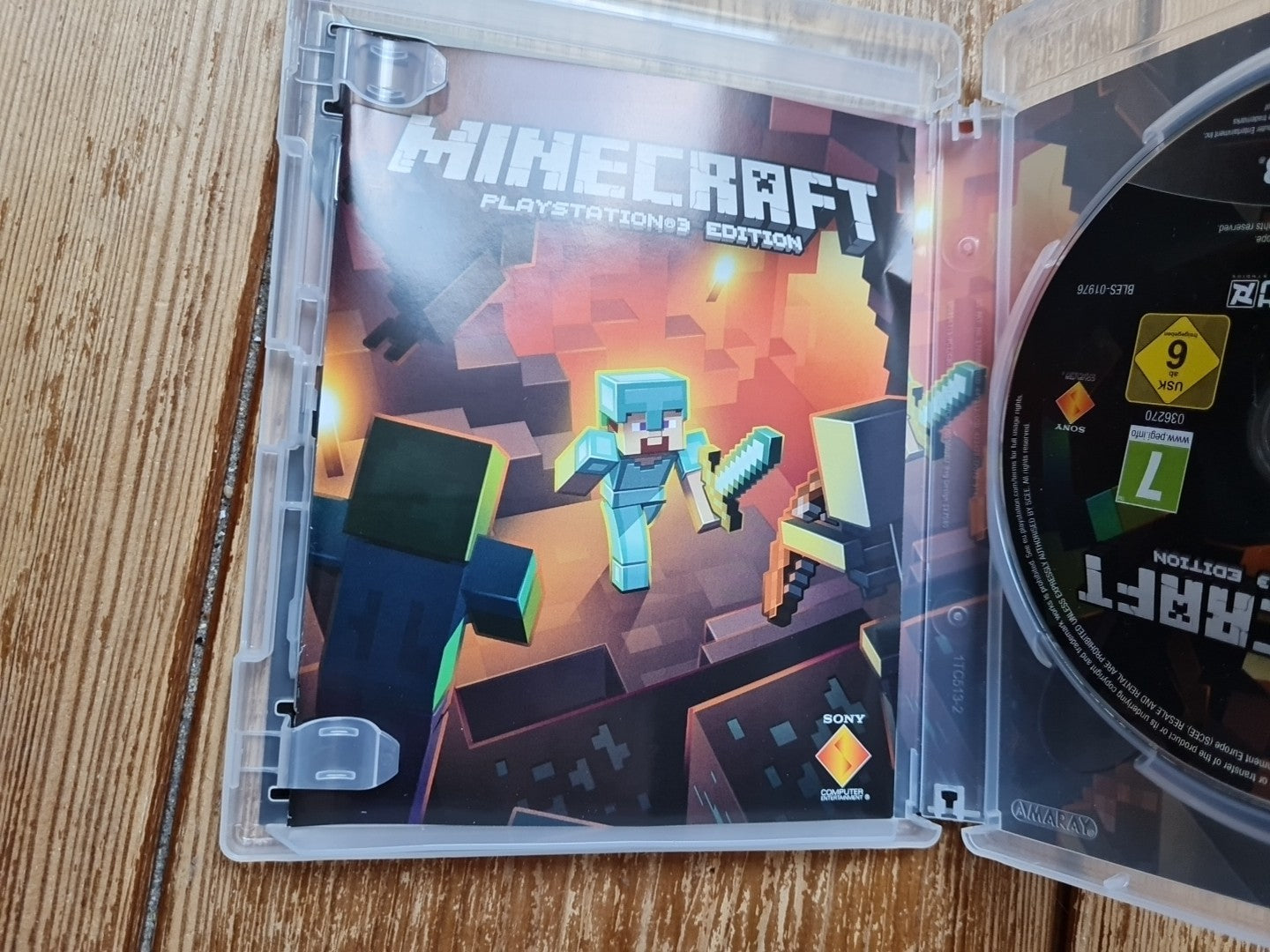 Minecraft - PlayStation 3 Edition (Sony PlayStation 3, 2014) PS3 Complete PAL UK