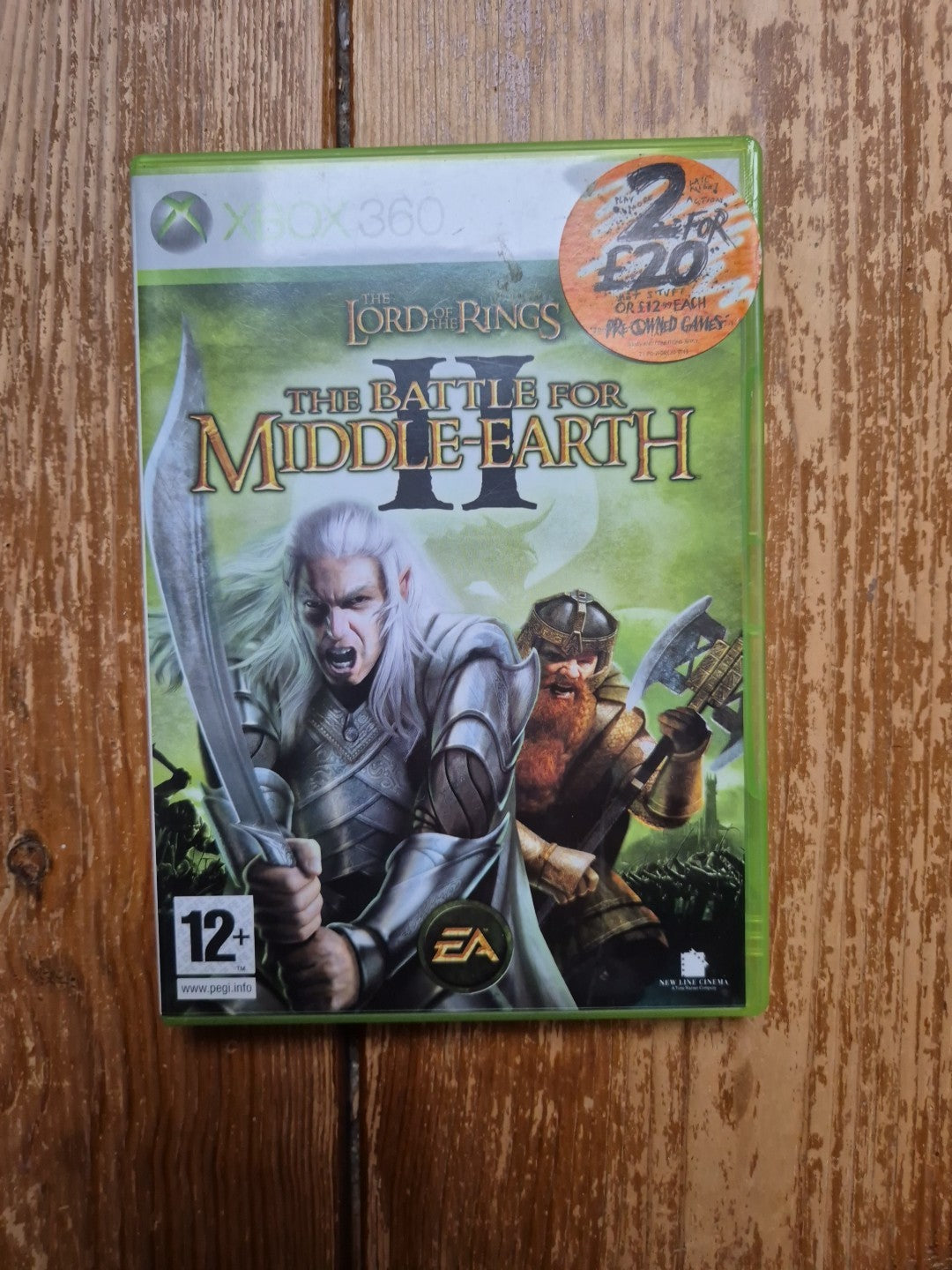 Lord of the Rings: The Battle for Middle-earth II | Xbox 360 | Complete PAL UK
