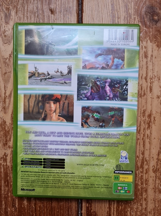 Panzer Dragoon Orta (Microsoft Xbox, 2003) - Complete With Manual PAL UK