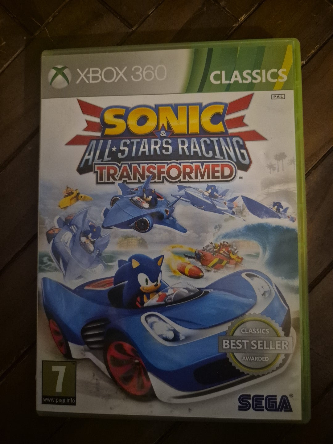 Sonic & All-Stars Racing Transformed - Xbox 360 PAL UK