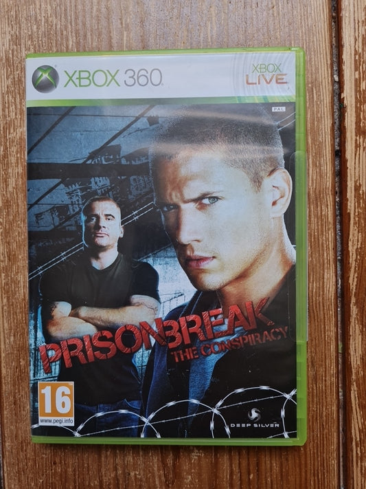 Prison Break: The Conspiracy (Xbox 360, 2010) Complete With Manual PAL UK