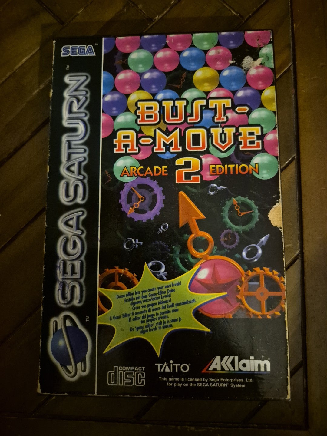 Bust-a-Move 2 Arcade Edition - Sega Saturn PAL UK
