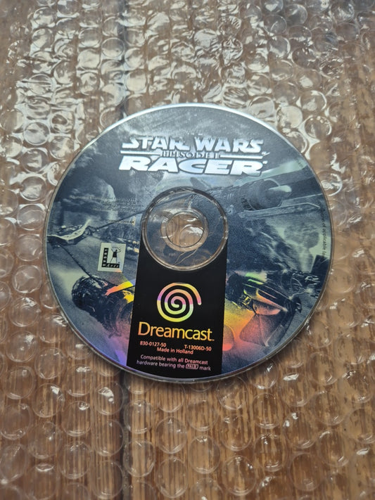 Star Wars Episode 1 Racer Sega Dreamcast UK PAL Version