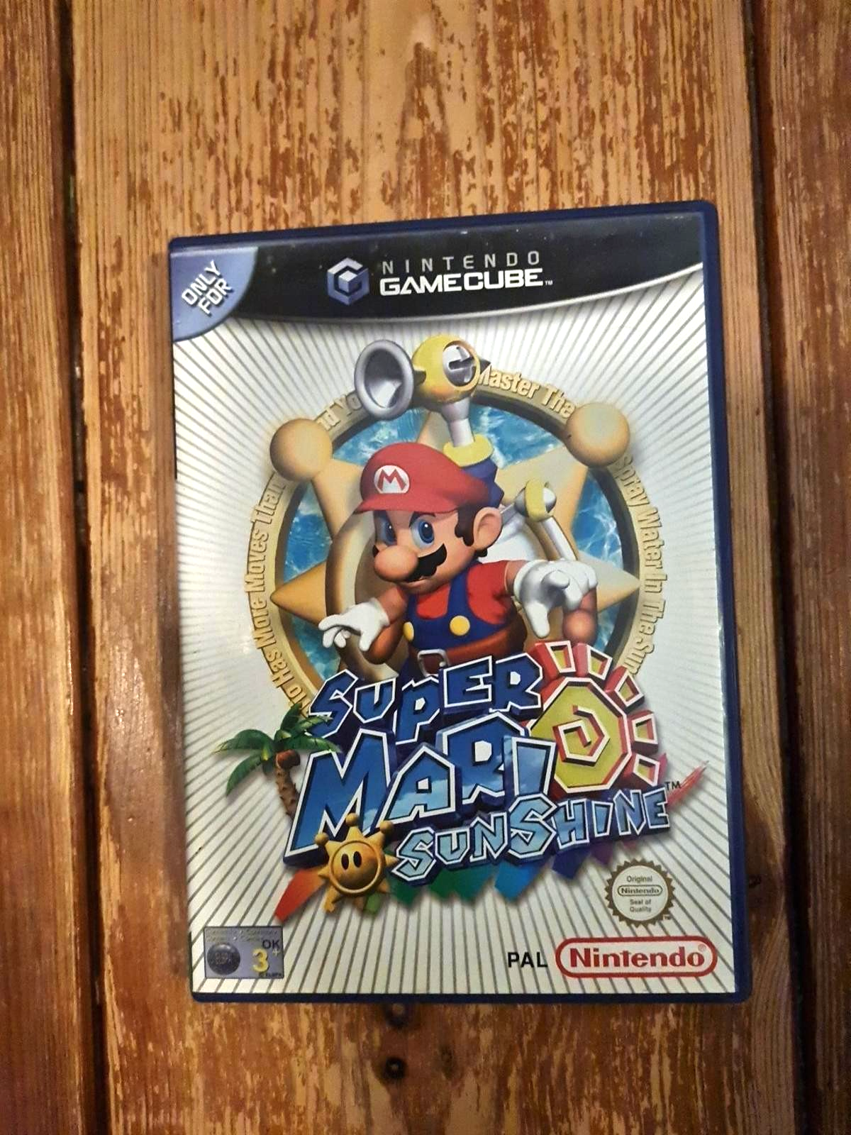 Super Mario Sunshine - Nintendo Gamecube, Complete With Manual PAL UK