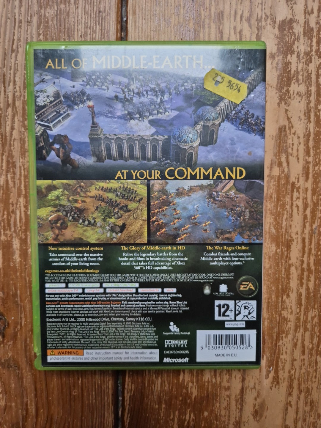 Lord of the Rings: The Battle for Middle-earth II | Xbox 360 | Complete PAL UK