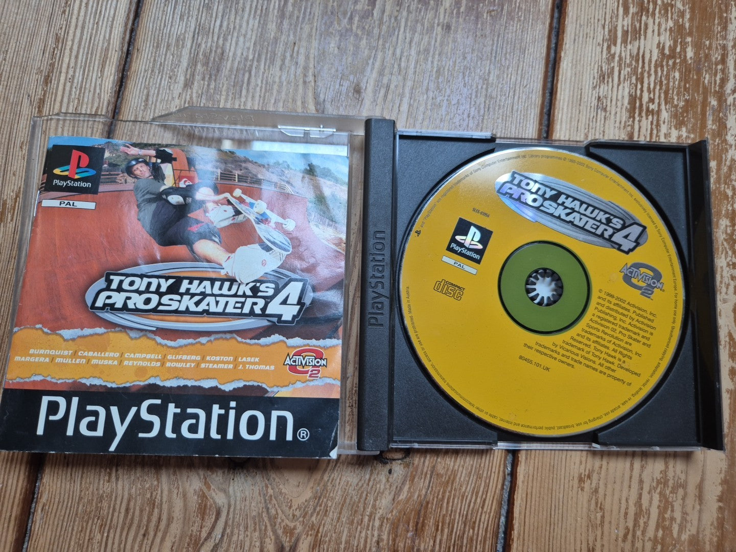 Tony Hawk's Pro Skater 4 - With Manual - PS1 PlayStation PAL UK Version