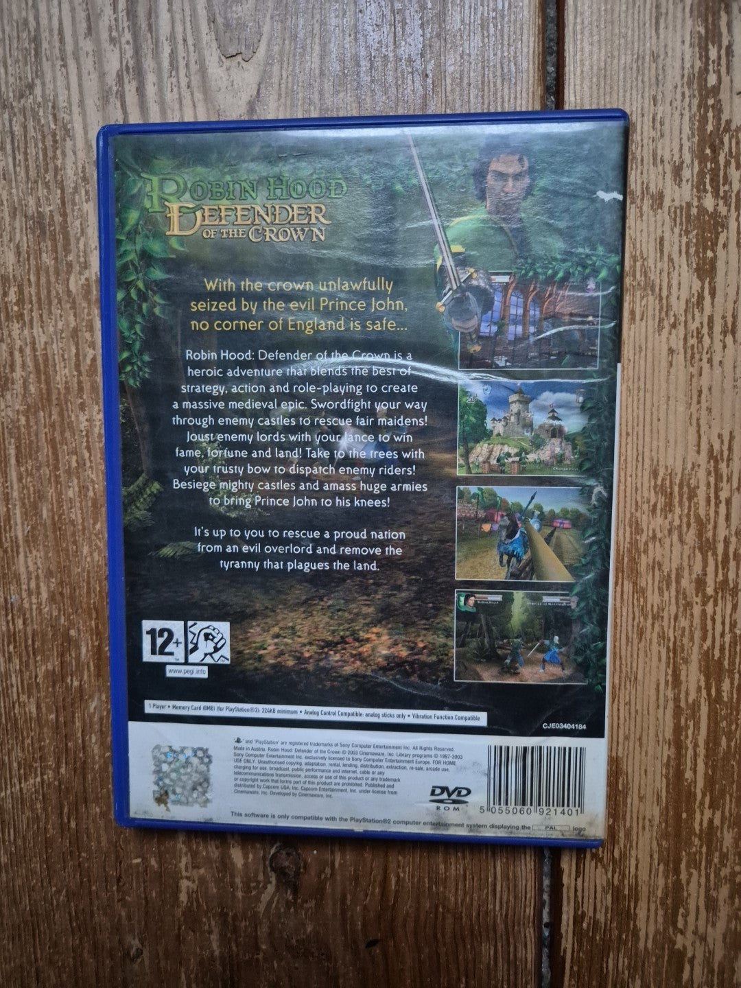 Robin Hood Defender of the Crown PS2 - PlayStation 2 - Complete PAL