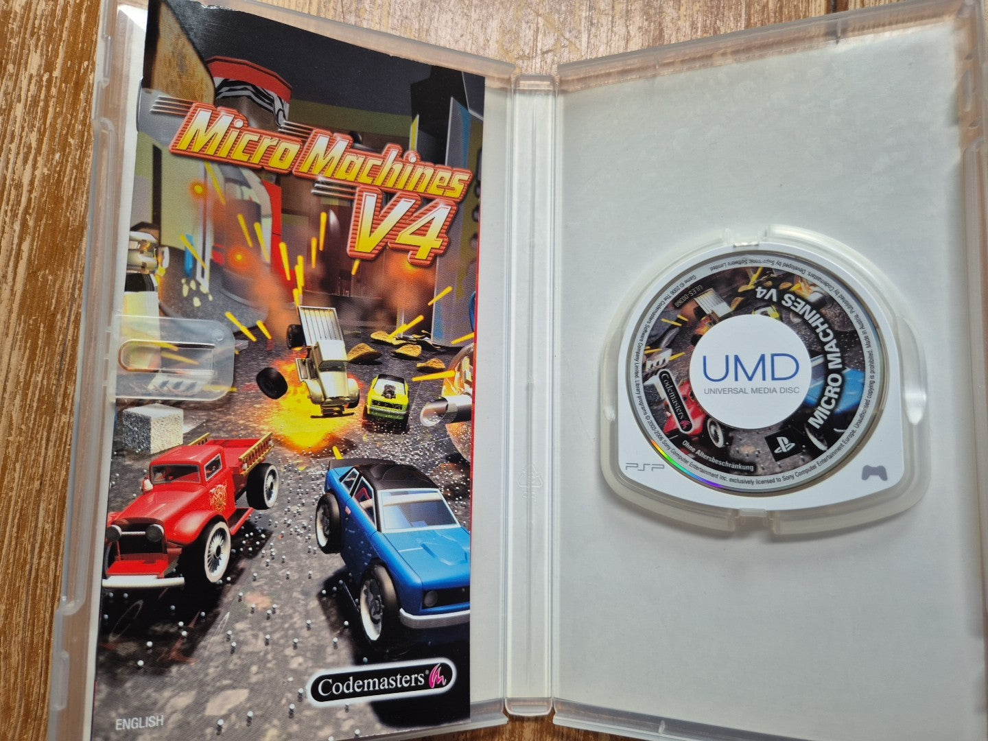 Micro Machines V4 Sony PSP - Compete With Manual PAL UK