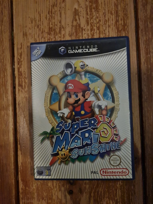Super Mario Sunshine - Nintendo Gamecube, Complete With Manual PAL UK