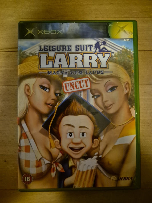 Leisure Suit Larry: Magna Cum Laude Uncut For Xbox - PAL - Complete With Manual