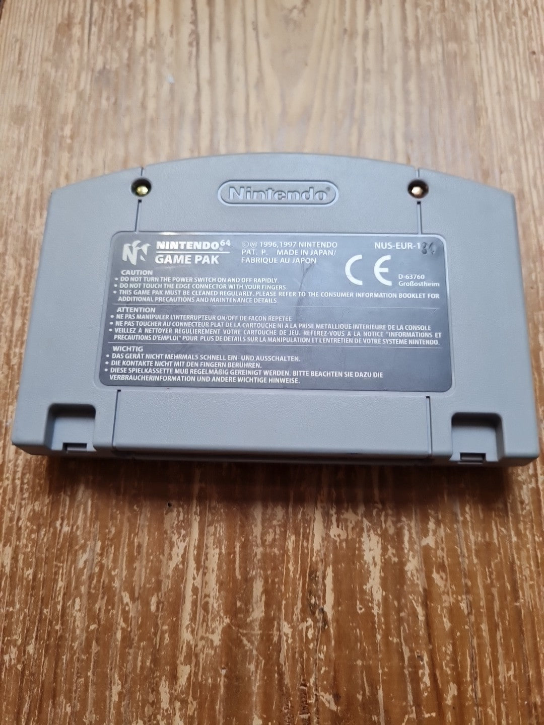 Nagano Winter Olympics '98 N64 Nintendo 64 PAL UK