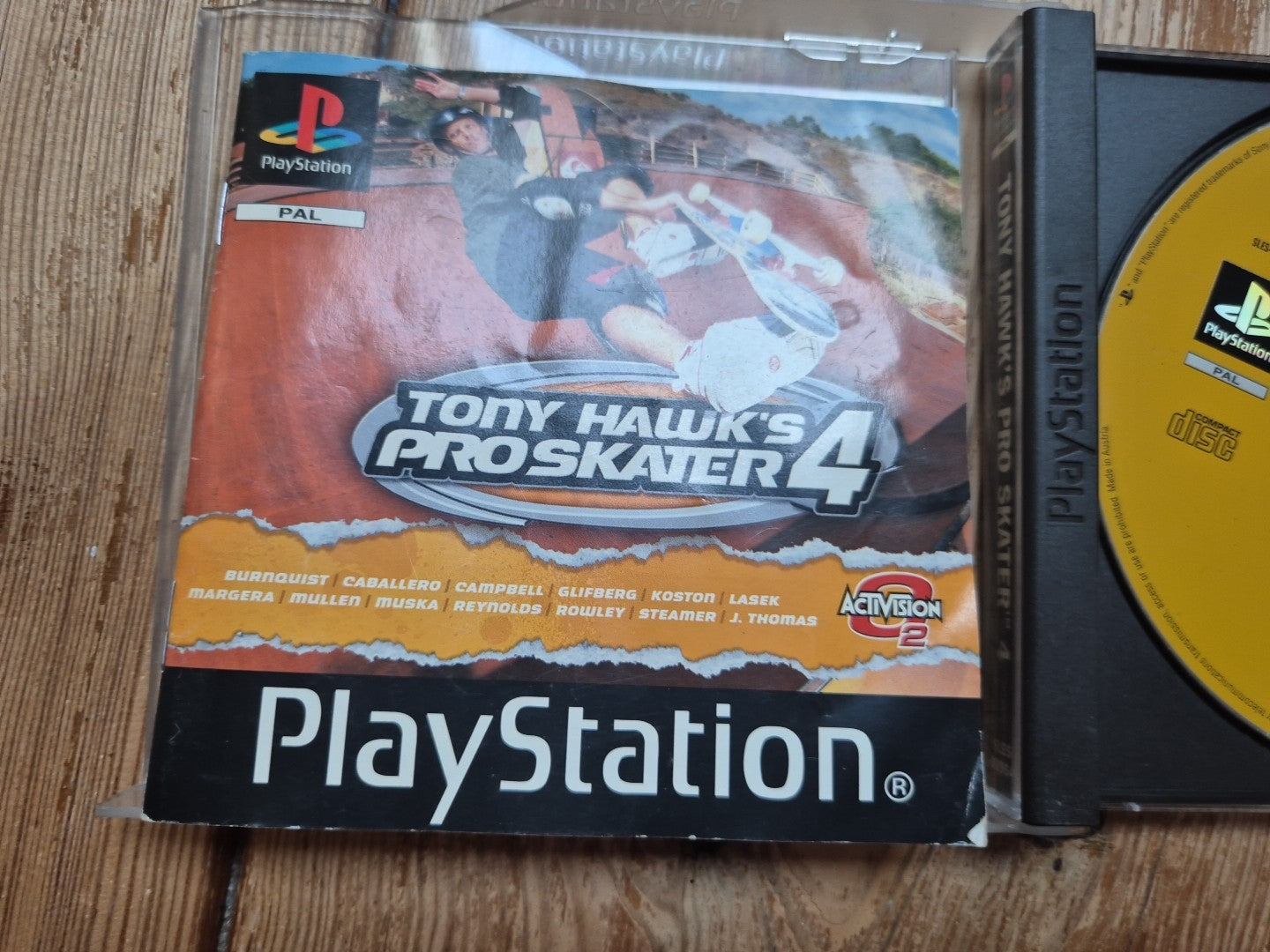 Tony Hawk's Pro Skater 4 - With Manual - PS1 PlayStation PAL UK Version