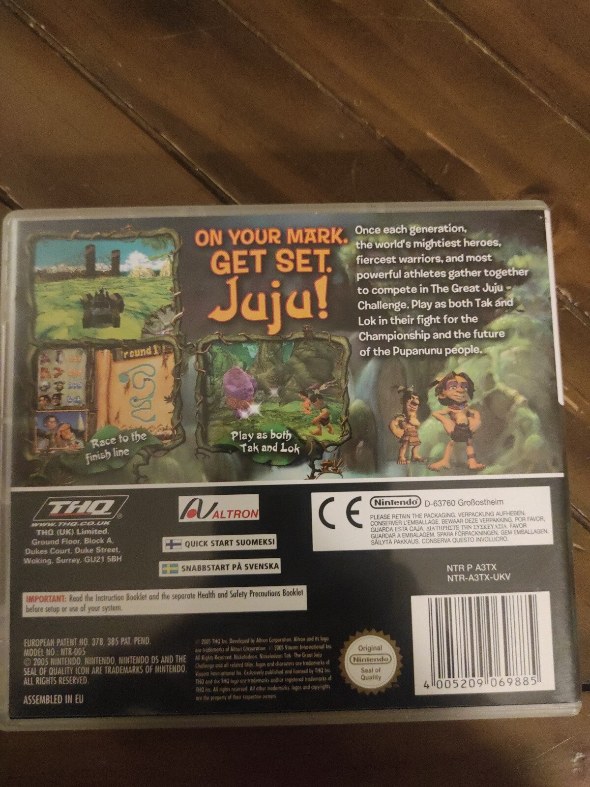Tak the Great Juju Challenge (Nintendo DS, 2005) - PAL UK - Complete with manual