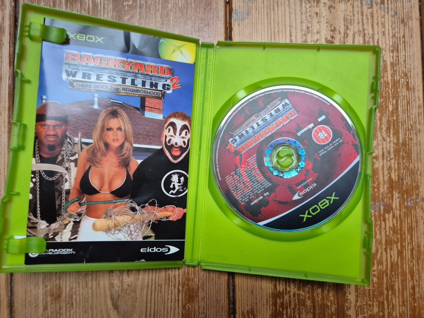Backyard Wrestling 2 There Goes the Neighborhood - Xbox Complete With Manual UK