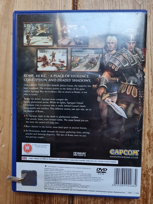 Shadow of Rome (Sony PlayStation 2, 2005) - PS2 PAL UK Version