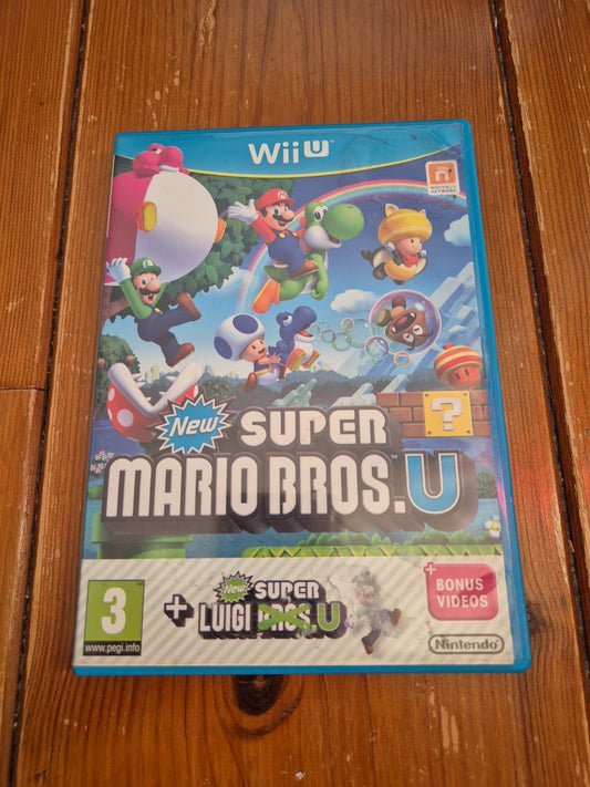 New Super Mario Bros. U Plus New Super Luigi U - Nintendo Wii U PAL UK