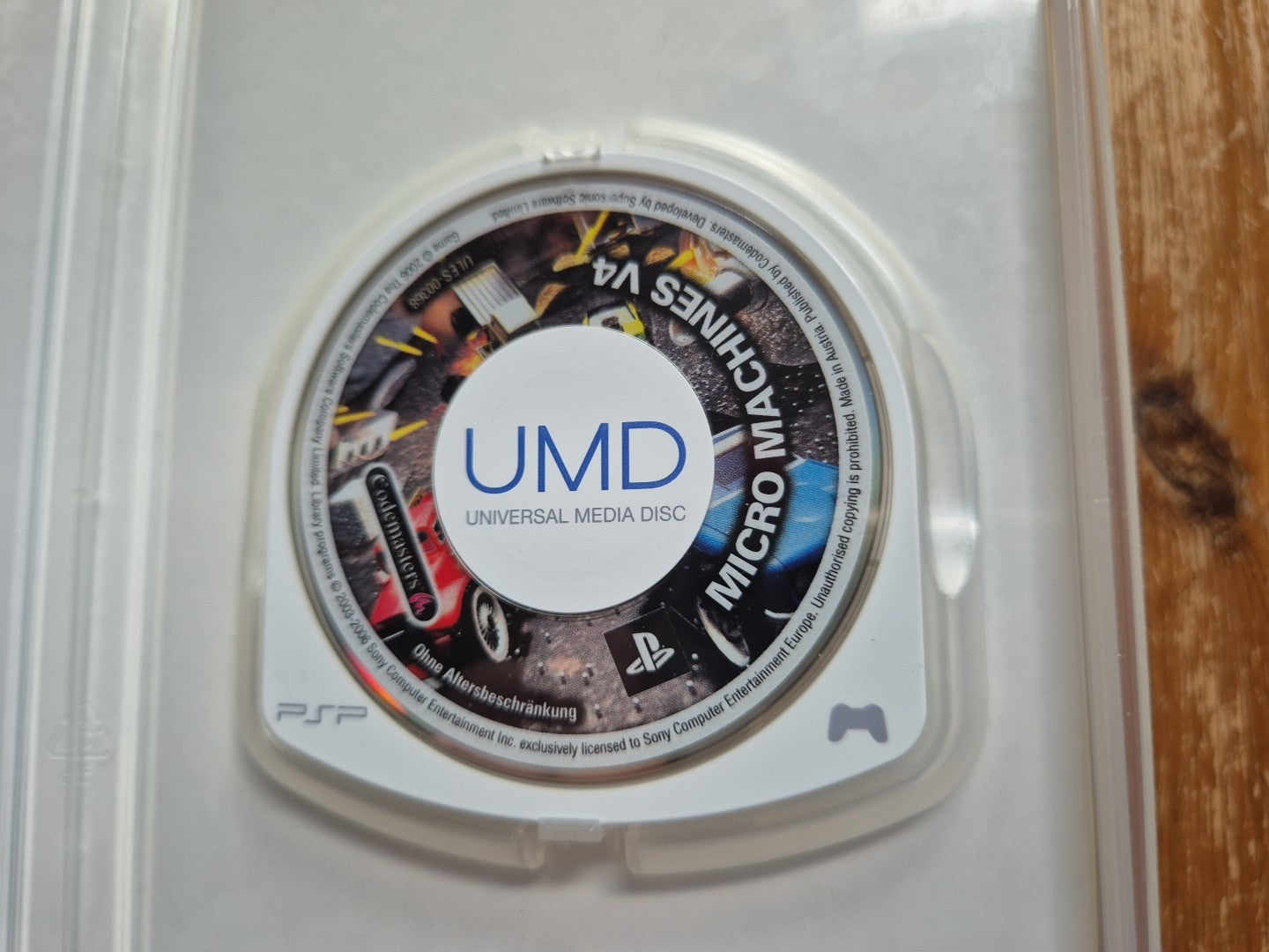Micro Machines V4 Sony PSP - Compete With Manual PAL UK