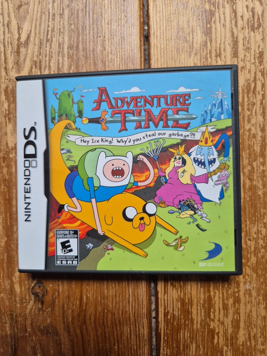 Adventure Time: Hey Ice King! Why'd You Steal Our Garbage?!! - Nintendo DS
