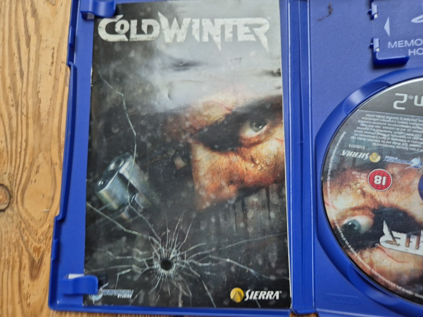 Cold Winter - PlayStation 2 PS2 - Complete With Manual PAL