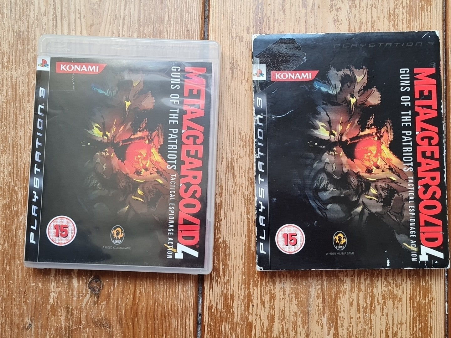 Metal Gear Solid 4: Guns of the Patriots with cardboard sleeve PS3 PlayStation 3