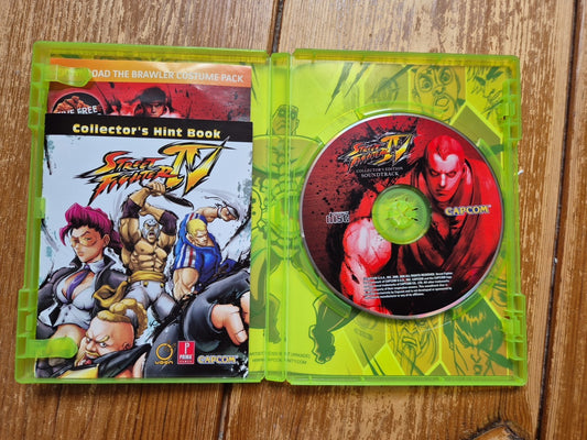 Street Fighter 4 IV Collector's Edition Soundtrack And Art Book