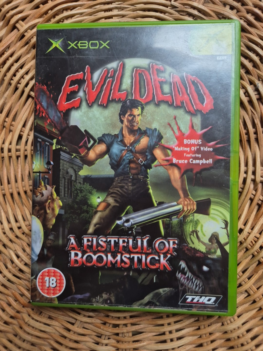 Evil Dead A Fistful of Boomstick - Xbox Original Compete With Manual PAL UK