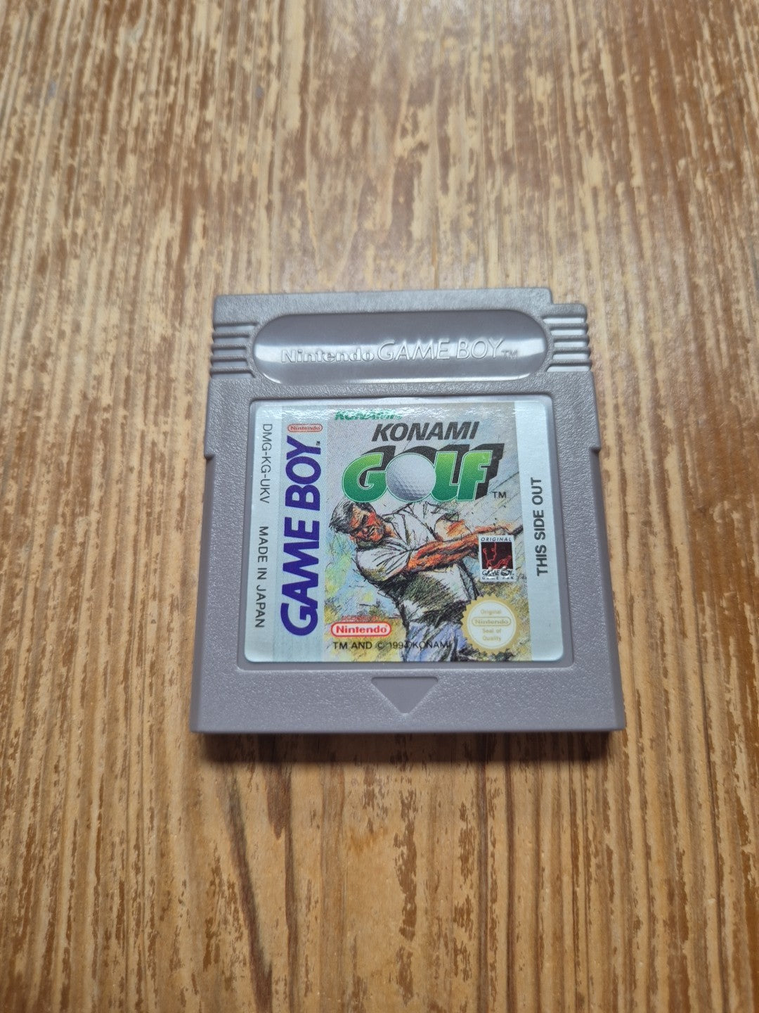 Konami Golf - Nintendo Game Boy - PAL UK version