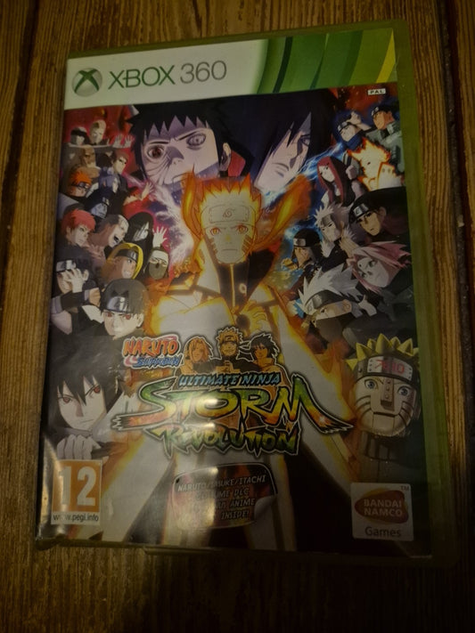 Naruto Shippuden: Ultimate Ninja Storm Revolution - Xbox 360 - PAL Complete