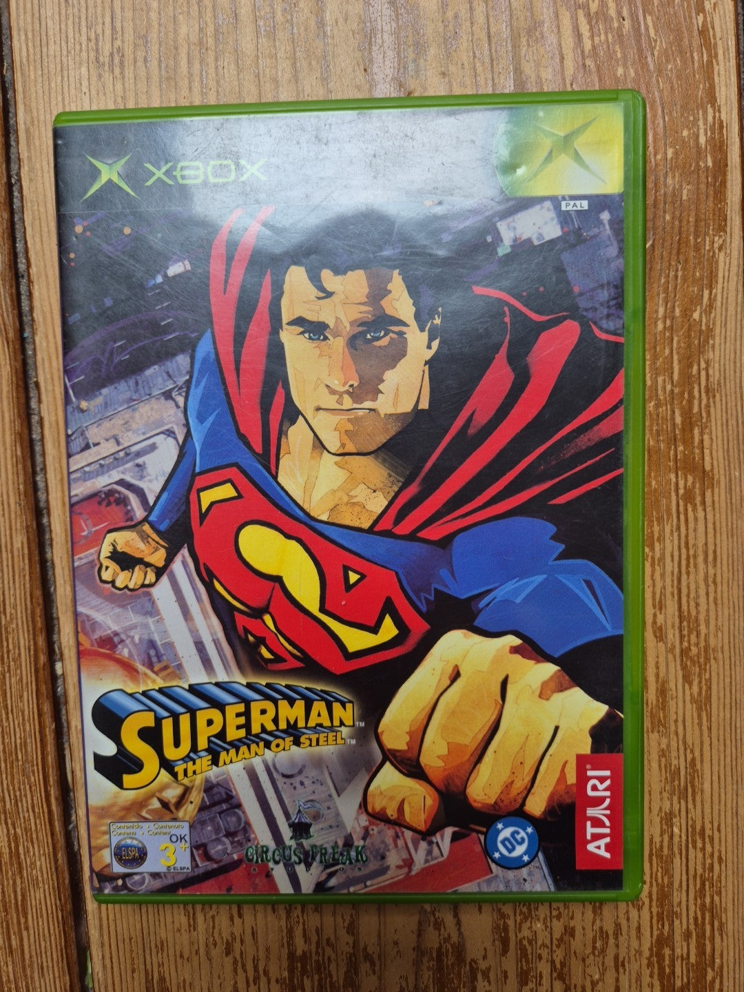 Superman The Man Of Steel Microsoft Xbox PAL UK