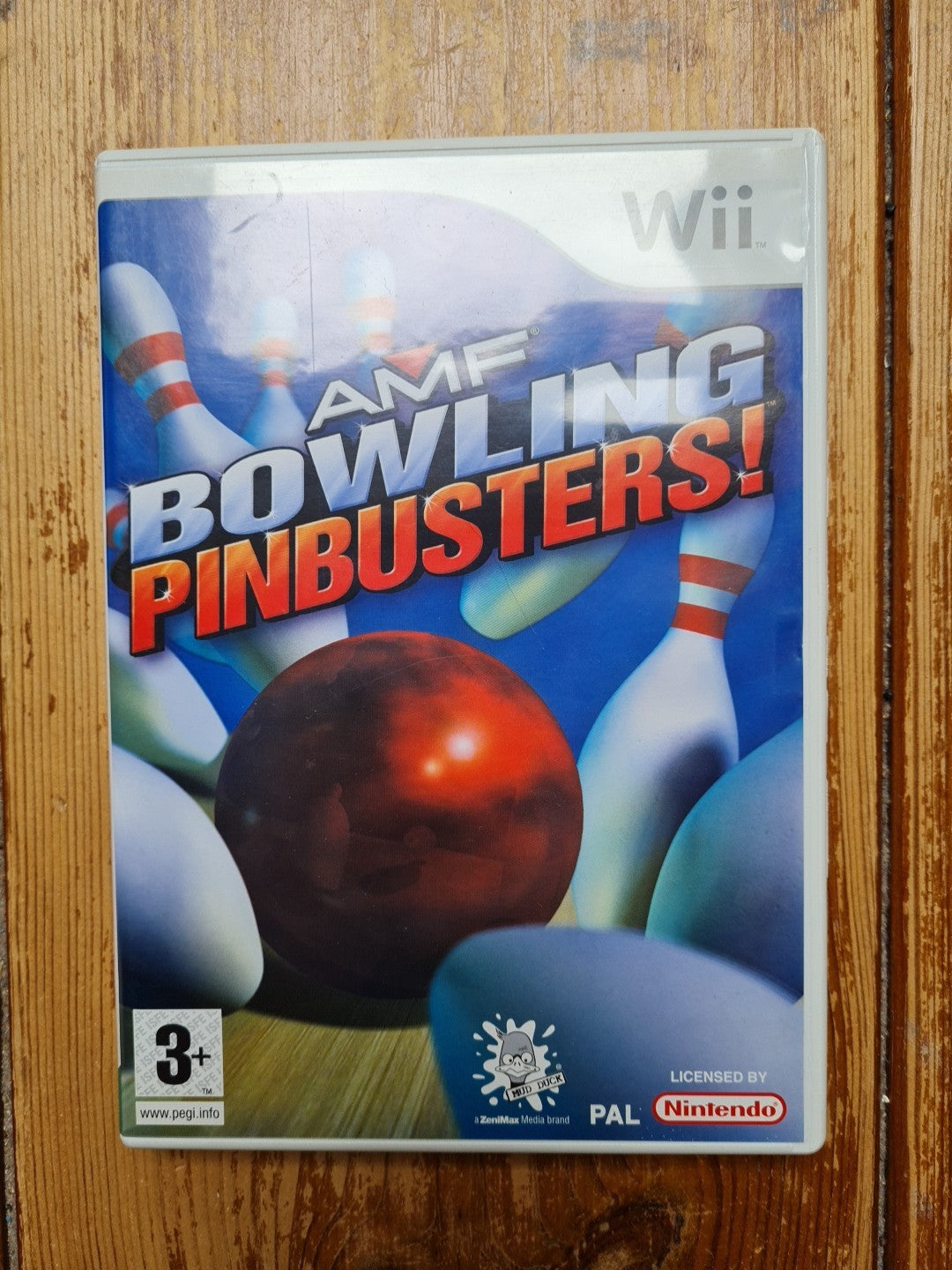 AMF Bowling Pinbusters! - Nintendo Wii Complete With Manual PAL UK