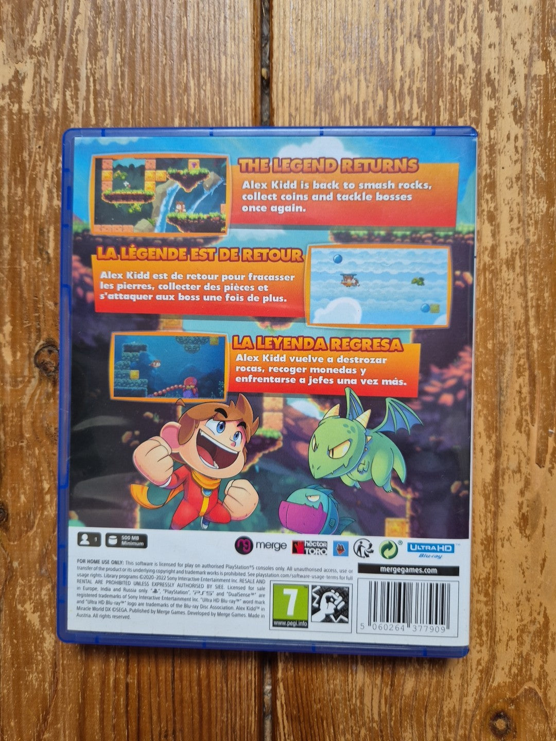 Alex Kidd in Miracle World DX - PlayStation 5 - PAL UK