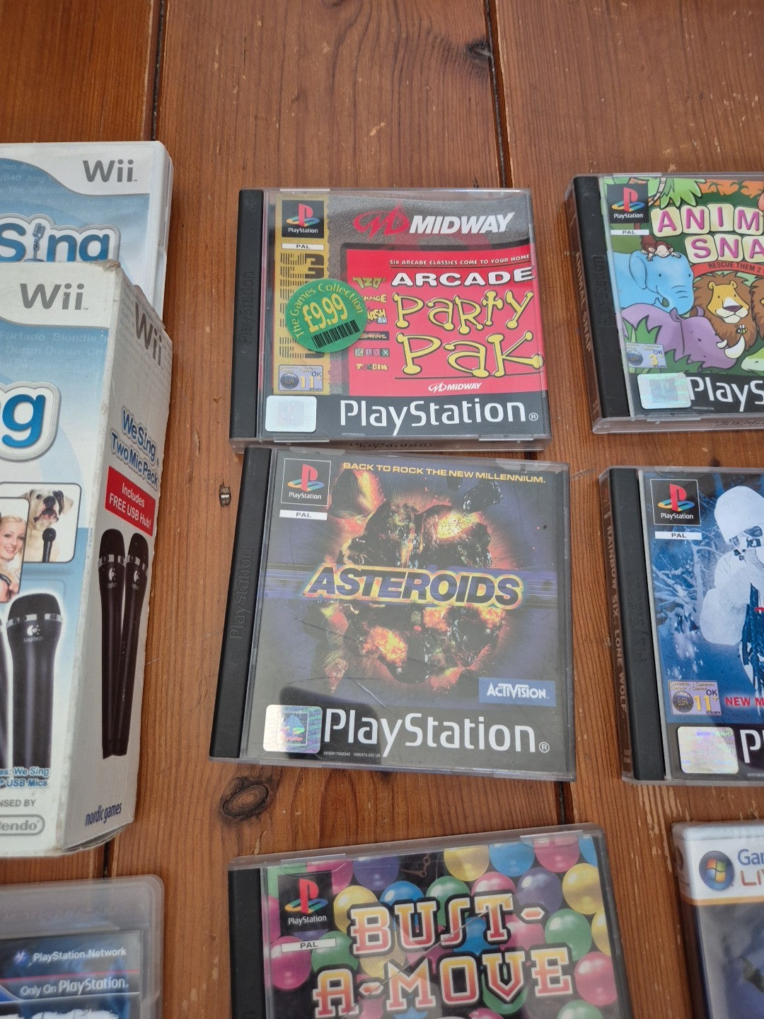 Mixed Gaming Joblot Bundle Ps1 Ps2 Ps3 PC Wii - All PAL UK Versions