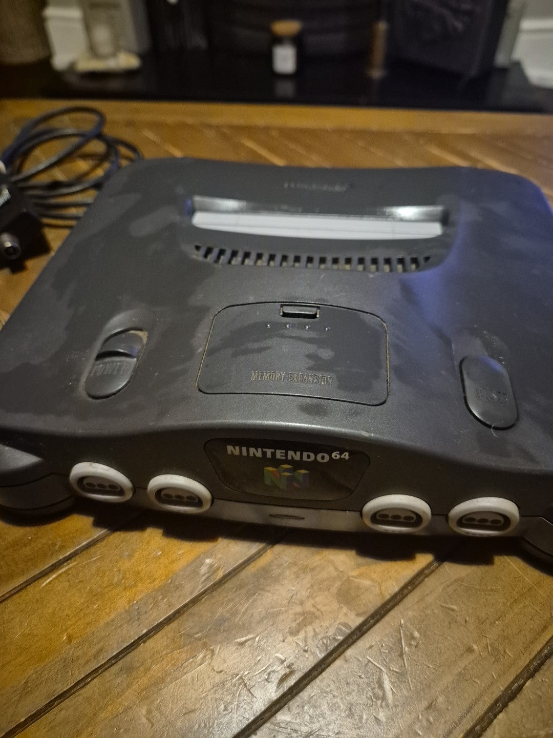 Nintendo 64 Console And Official Yellow Controller Complete Set Up
