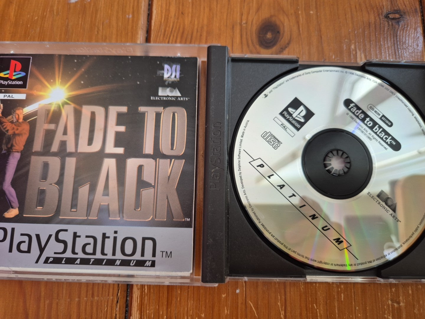 Fade To Black - PlayStation 1 PS1 - PAL UK Complete With Manual