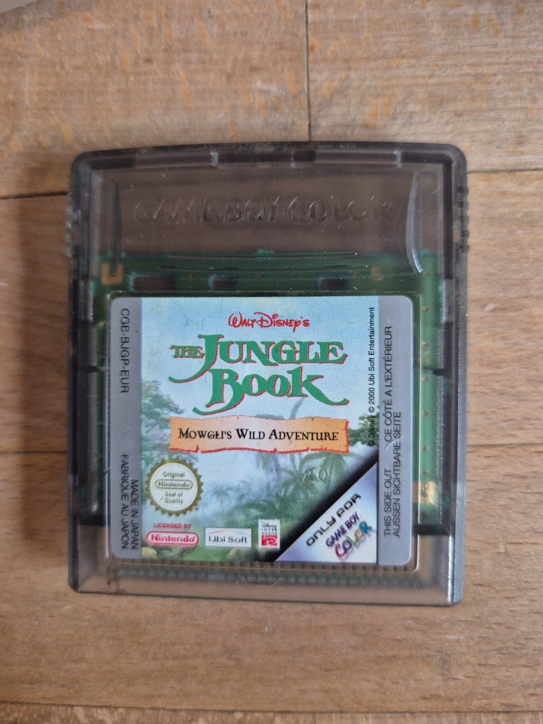 The Jungle Book Mowgli’s Wild Adventure Game Boy Color PAL UK version