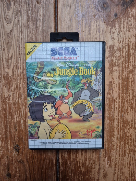 The Jungle Book - Sega Master System - Compete With Manual PAL UK