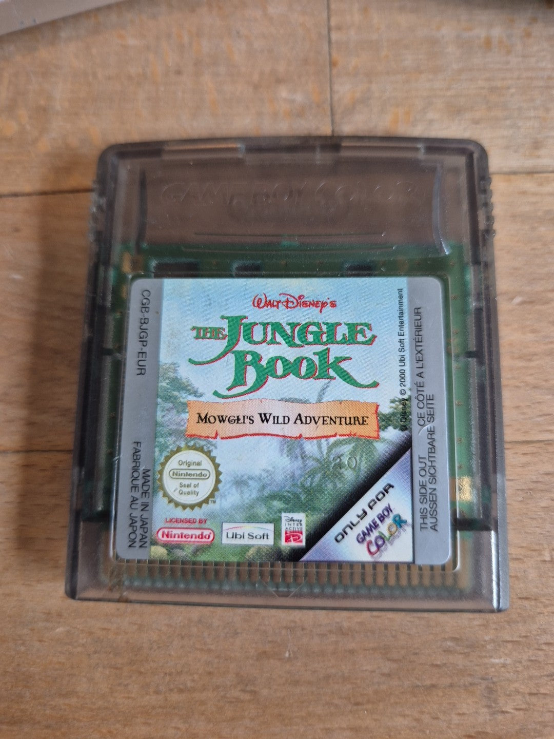 The Jungle Book Mowgli’s Wild Adventure Game Boy Color PAL UK version