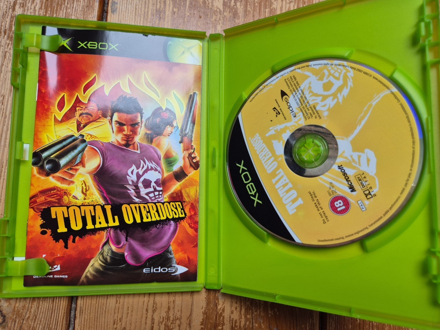 Total Overdose - Original Xbox - Complete With Manual PAL UK Version