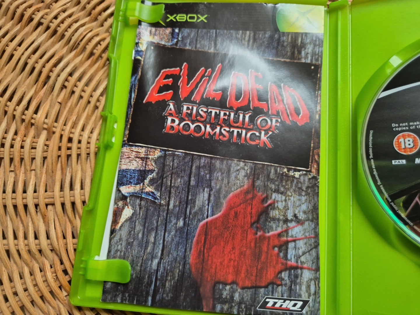 Evil Dead A Fistful of Boomstick - Xbox Original Compete With Manual PAL UK