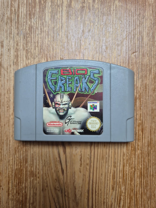 Bio Freaks N64 Nintendo 64 PAL UK Version Biofreaks
