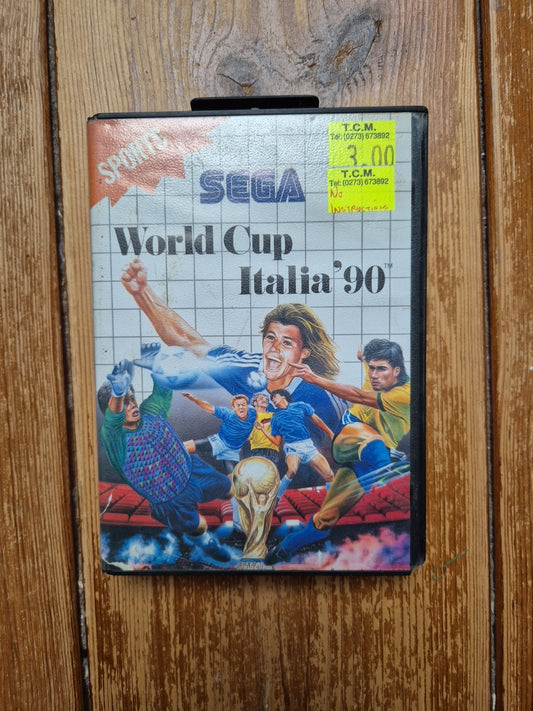 World Cup Italia 90 (SEGA Master System, 1990) PAL UK